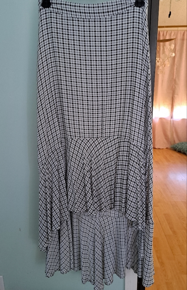 Hi-low skirt, Mia Joy x-small, black/white